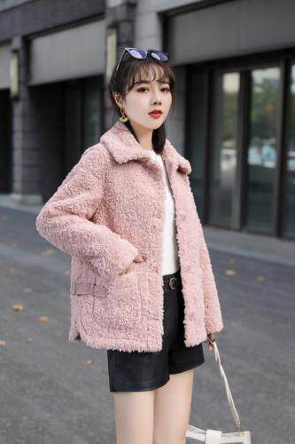 冬季皮毛一体外套，女装，千禧宏运