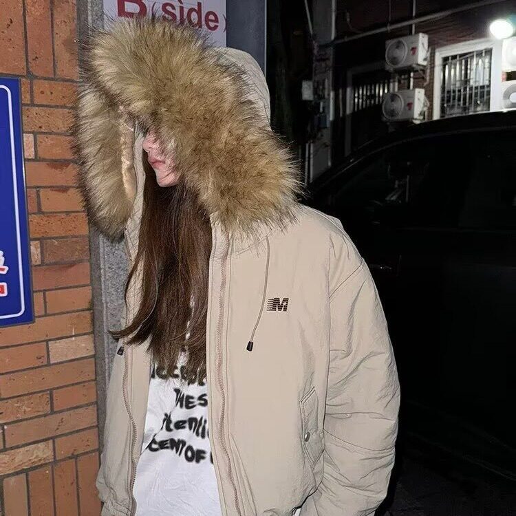 棉衣女2025新款冬季加绒加厚时尚棉袄小个子短款保暖好看棉服外套,男装棉衣,星座506A