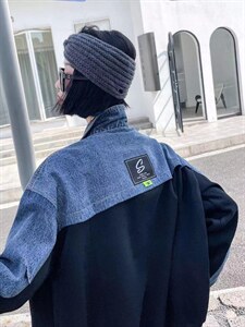 针织外套十牛仔外套图片