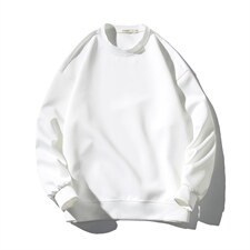 2021秋新款白底平铺卡通印花卫衣面料：100%聚酯纤维W5054-P28，男装卫衣，电商A001