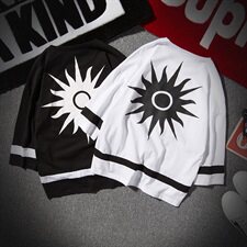 19夏季新款挂拍日系潮牌大码宽松T恤国潮印花七分袖T381，男装T恤，电商A021A