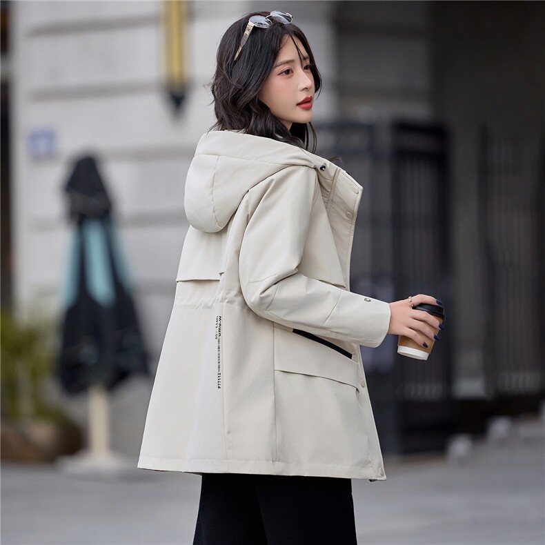 现货2025年冬季新款夹棉保暖棉衣中长款派克服,女装棉衣/棉服,悦祺