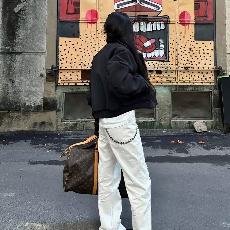 复古飞行员夹克男装休闲春秋季情侣棒球服美式外套潮LS2977-P75,男装夹克,星座1008