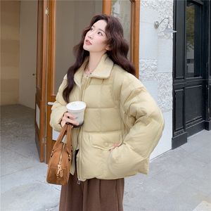 8681 短款芥末绿羽绒服50白鸭外套8681-P240-K368图片