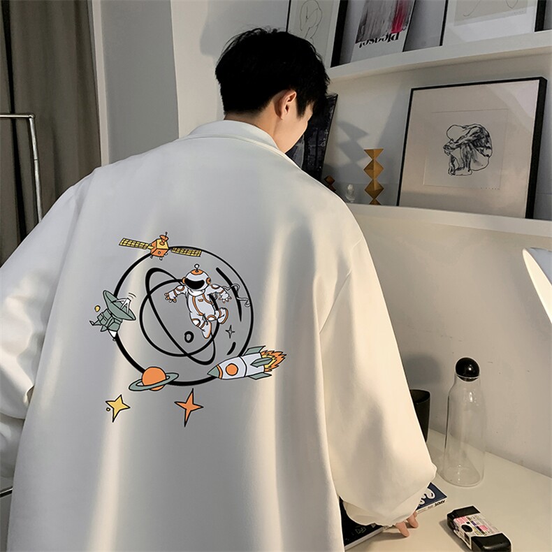麂皮绒夹克男大码立领褂子外套JK85142-P68 加绒款-P78图片
