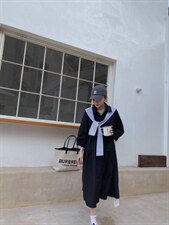 两件套衬衫裙，女装衬衫，驿谷