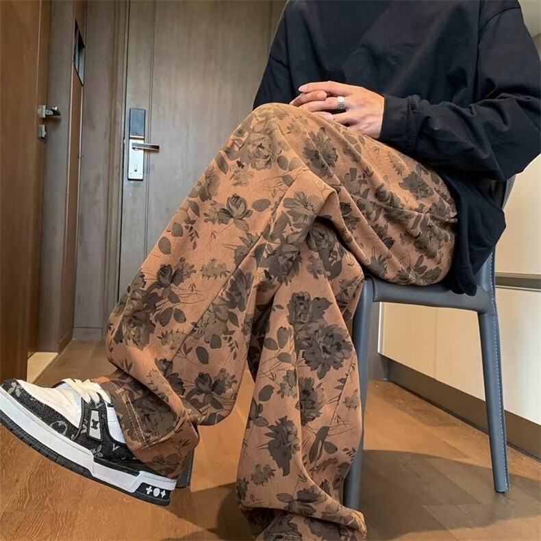 男新款青少年时尚灯芯绒休闲裤Z114P32,男装休闲裤,星座1116-2