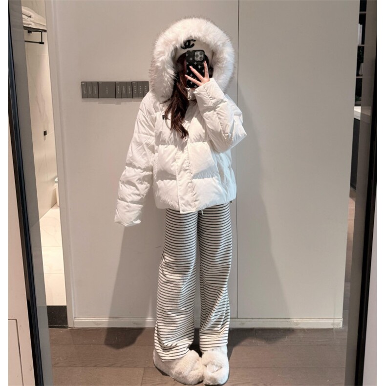 可拆卸毛领冬季羽绒棉服潮牌情侣美式加厚外套棉衣2568P108网图,男装棉衣,电商B245