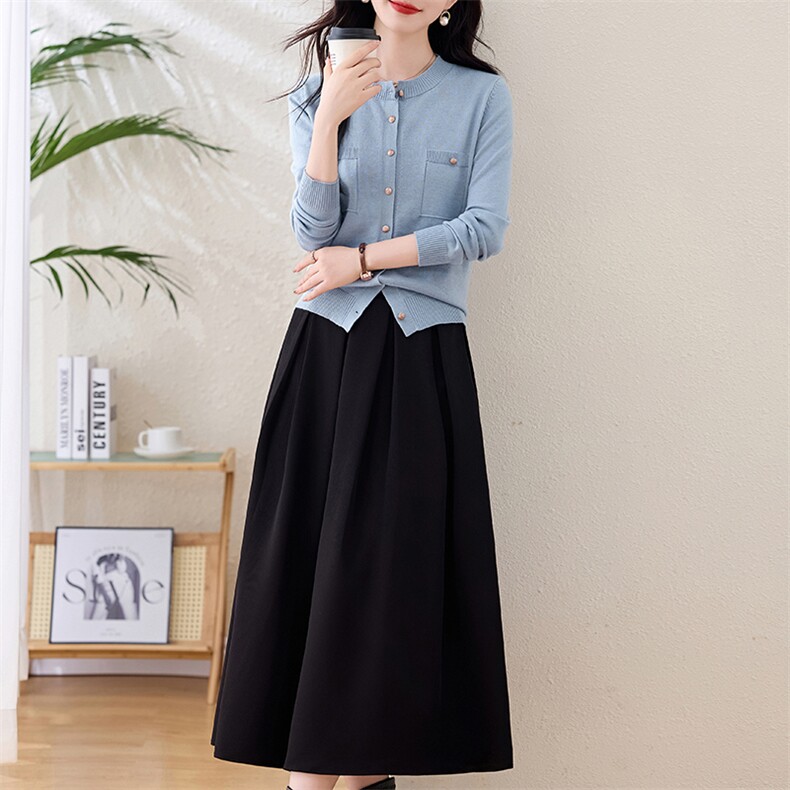 2024年秋季潮流简约显瘦修身套装/套裙,女装套装/套裙,欣贝拉