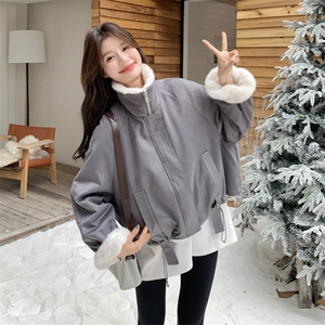 新款！冬装环保皮草两面穿派克服皮毛一体2C133-8990-P225-K328图片