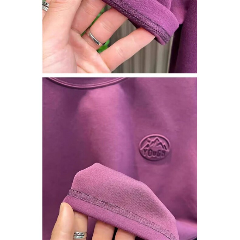 M422-P35复古钢印短袖t恤男士潮牌夏季2025新款修身百搭纯色上衣,男装T恤,星座617A-1（原B318A）