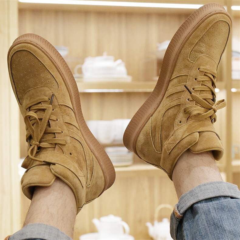 高帮板鞋休闲男士鞋子保太和A108K10P140，男鞋高帮鞋，星座917（原B382）