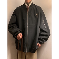 JK8103/P68秋装港风立领夹克男女外套棒球服防水大码潮工装上衣，男装夹克，电商A141