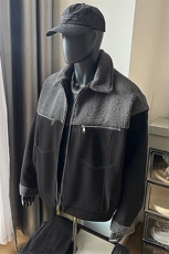 男装短款呢料呢子夹克外套2025冬季毛呢大衣XZ514-2-F8-P90，男装夹克，星座514-2(原B239)