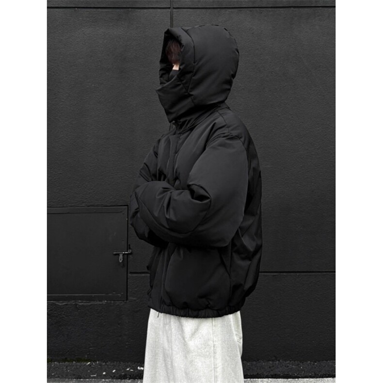 美式短款羽绒棉服男款冬季潮牌结构连帽棉衣立领夹克MK2530,男装夹克,星座1116A（原606A-3）
