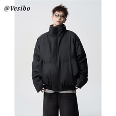 1506-1/M17281/P92冬季新款加厚棉服男女美式复古高级情侣外套，男装棉衣，星座1506-1