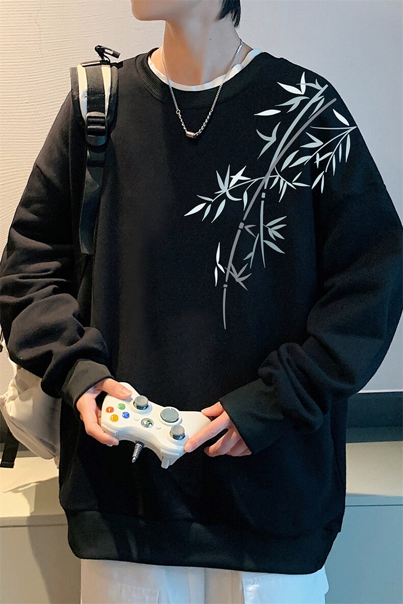 8XL圆领卫衣男超大码胖子肥佬大号长袖t恤S6393-P28,男装卫衣,电商A040