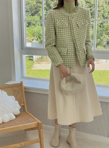 2021新款羊毛款小香风 /绿色系,其它,奥瑾