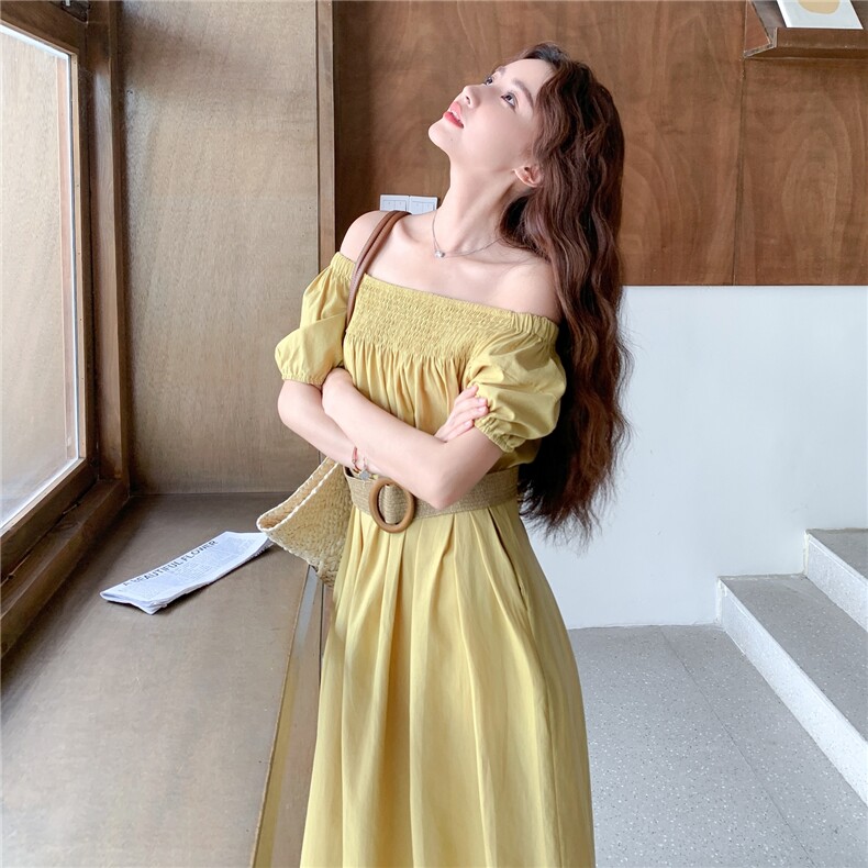 2025夏装新款麻料舒适减龄长裙2D045-P135-K188,女装连衣裙,2D045