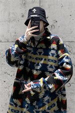 2025秋冬新款民族风男士中长款呢大衣宽松毛呢风衣F16-P90控118，男装民族服装，电商A006