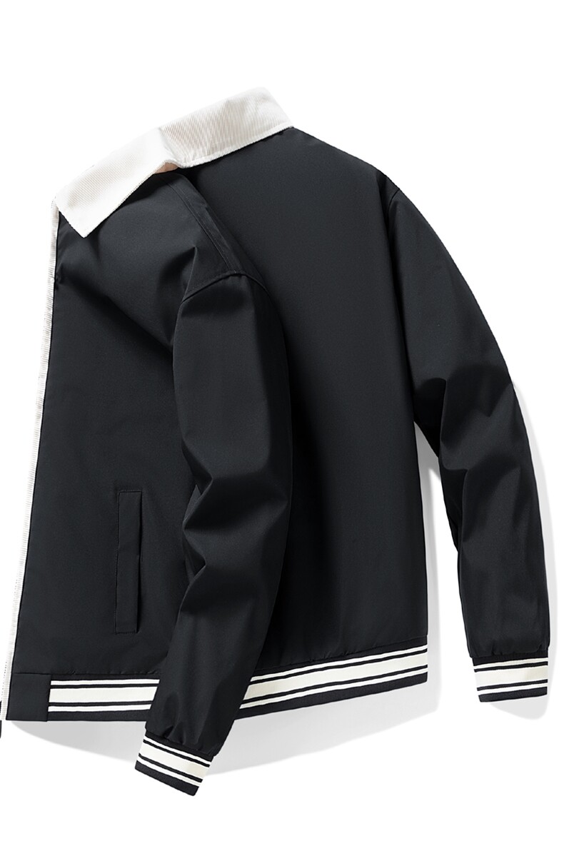 2024春季韩版潮流撞色拼接棒球服翻领外套夹克904-JK1121-P63,男装夹克,星座904