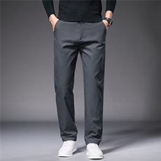 秋季新款商务休闲裤男士修身直筒商务百搭长裤子597-p38现货外贸，男装休闲裤，星座224-1