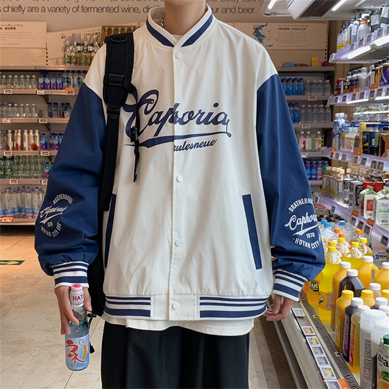春季潮棒球服夹克外套122P70,男装夹克,电商A309