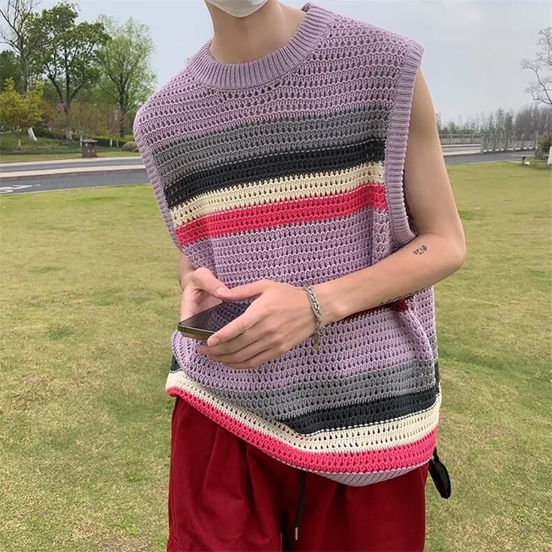 男夏季百搭潮流时尚背心MA562P35图片