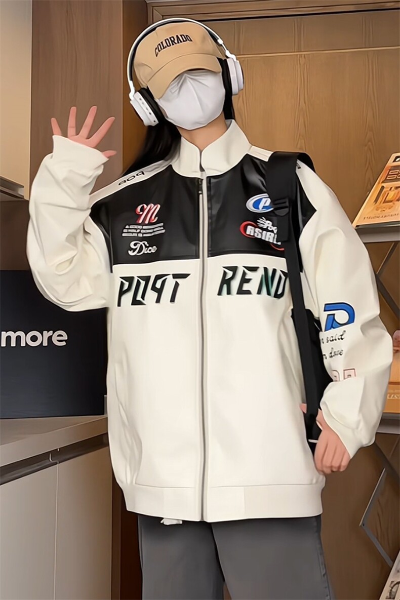 机车服皮衣PU皮夹克外套NCF18-P98控139,男装夹克,电商C303
