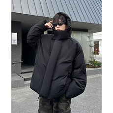 F629P80宽松型青少年潮保暖纯色冲锋衣棉服男款冬季连帽外，男装棉衣，星座512-6