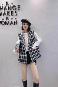 秋季格子外套，其它，DCXY 超越