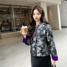 2026年春季女装女士精品唐装民族服装舞台服装唐装，女装短外套，凡歌灵