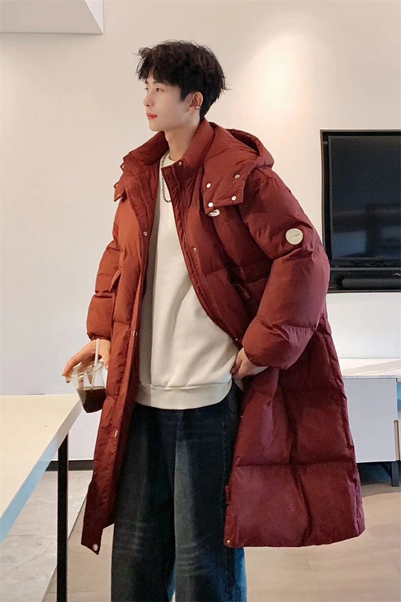 棉衣男冬季加厚潮流中长款棉服男棉袄情侣外套A071-Y300-P145,男装棉衣,电商A071