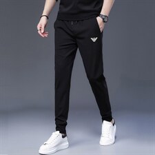 S8009钱塘2020-2中青年男士春秋薄款时尚休闲简约长款卫裤P69，男装休闲裤，钱塘207-2