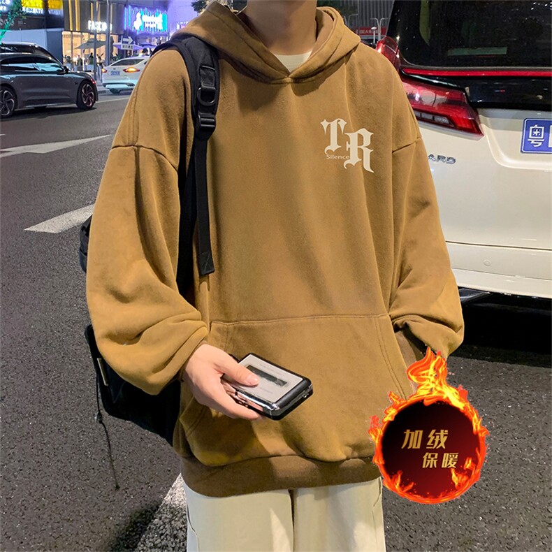 直播品质500克重磅美式做旧水洗卫衣SL1552-常规特P55加绒特P65,男装卫衣,电商A486