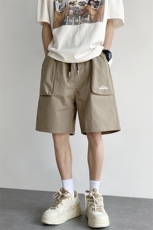 2025夏季新款美式高街休闲裤潮男短裤大码五分裤DK1375-P35控48，男装牛仔裤，星座810(原QT5070)