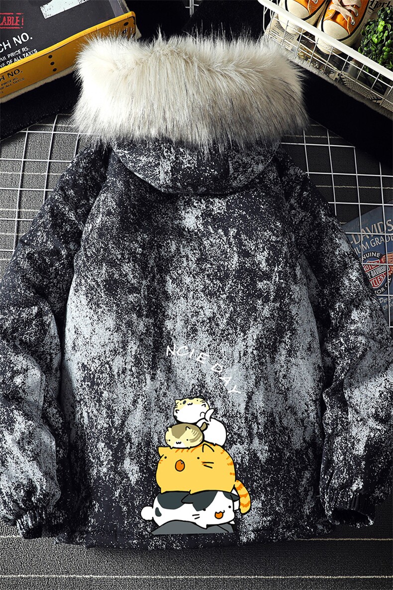 MC49090-P135日系潮衣男大码派克服男工装服外套袄,男装棉衣,电商A040A