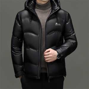 DF31807钱塘2020-2时尚百搭简约冬季厚款连帽中年男士羽绒服P263图片