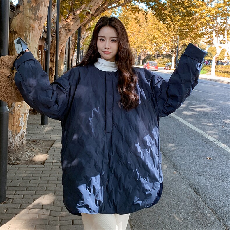 主推90绒圆领套头羽绒服2C123-DT15-P185-K277,女装羽绒服,2C123