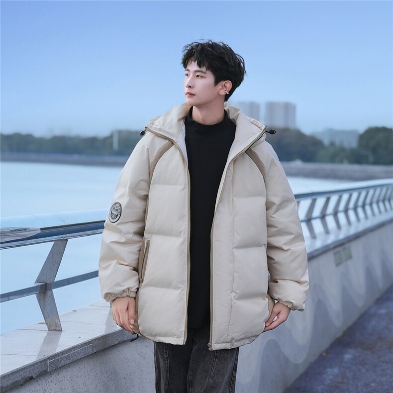 加棉加厚棉服潮港风连帽棉衣外套男女XMY239-P125控168抖音控188图片