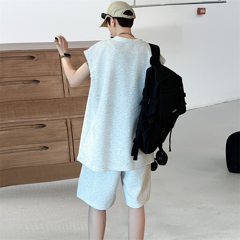 XZ210-1-2568-P50夏季短袖套装男,男装T恤,星座210-1
