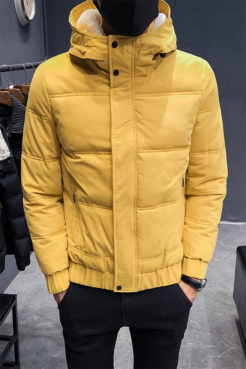 18冬季加厚5毫米羽绒棉服羊羔绒帽领棉衣外套C301-MY01-P155,男装棉衣,电商C301