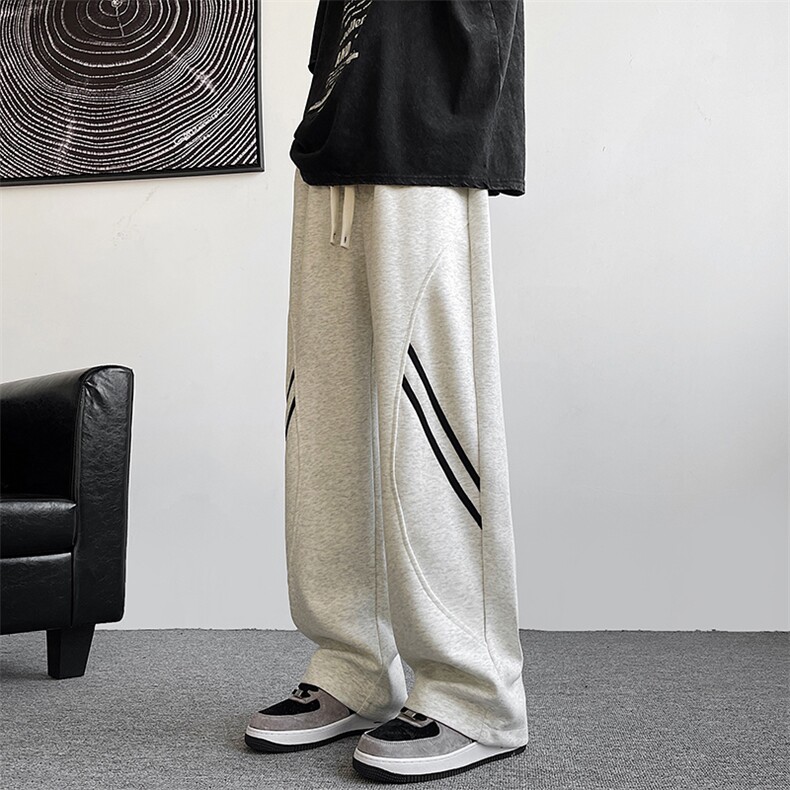 户外机能防水登山长裤2024春季新款三条杠冲锋裤子现货K7736-P34,男装休闲裤,星座512-3