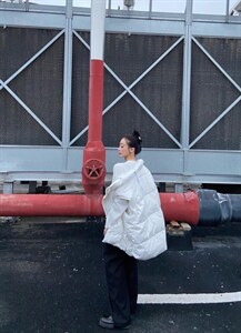 欧版羽绒马甲图片