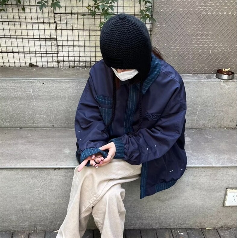 美式休闲夹克男女运动宽松复古棒球服外套春秋季上衣韩版SJ63-P58,男装夹克,星座1008