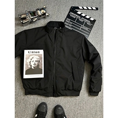 W5048-P65美式复古工装立领薄款cleanfit飞行夹克外套男春秋，男装夹克，电商B323A