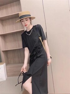 修身气质链条连衣裙,女装连衣裙,依多坊