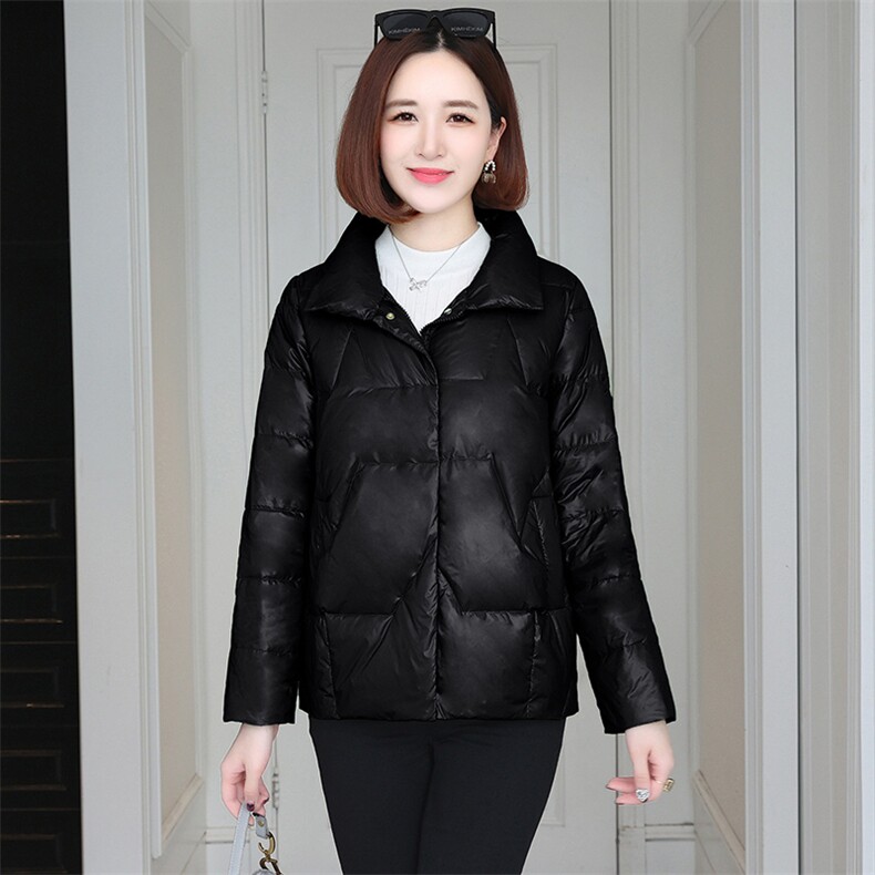 羽绒棉服女士短款2025新款冬季加厚外套小个子中年妈妈洋气小棉衣,女装棉衣/棉服,婷思杰（原婷想服饰）