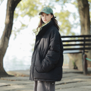 三防料 抖音品质 现货10W件 宽松加绒加厚棉衣外套棉服BM666特P85图片
