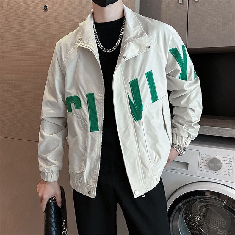 工装外套男新款潮流短款夹克衣服男士春秋款上衣,男装夹克,星座1013